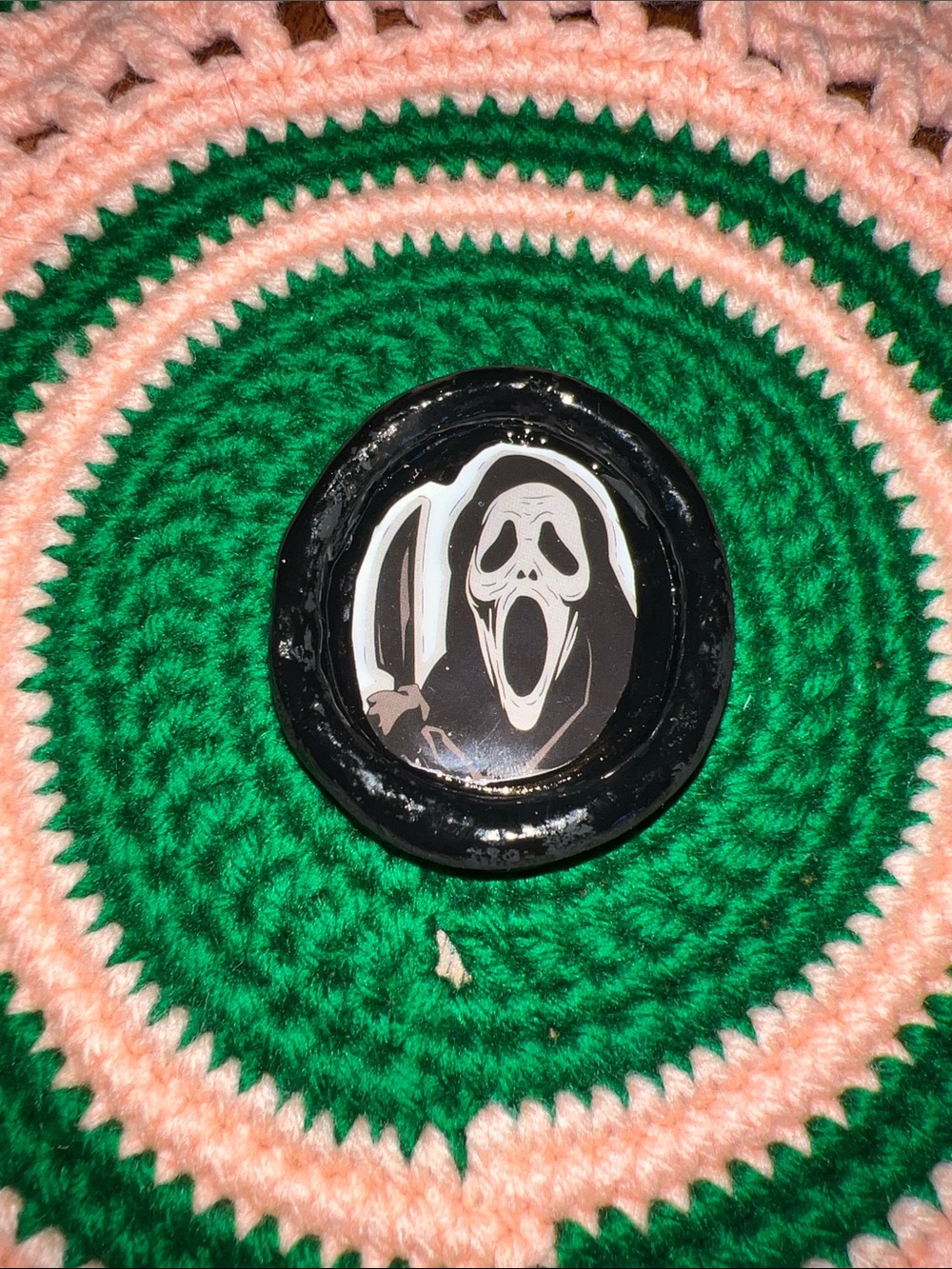 Mini Ghost Face trinket tray